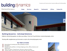 Tablet Screenshot of buildingdynamics.net